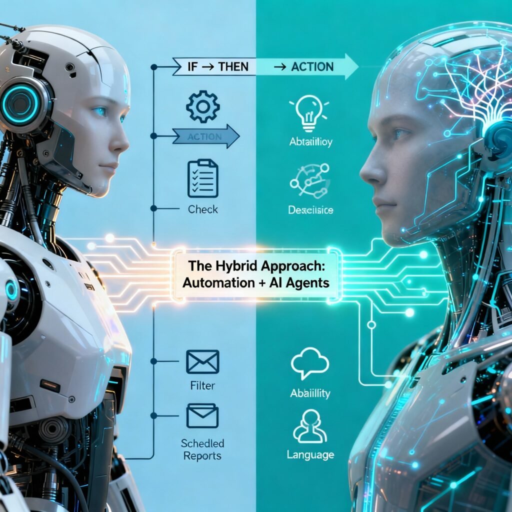 AI agents vs automation